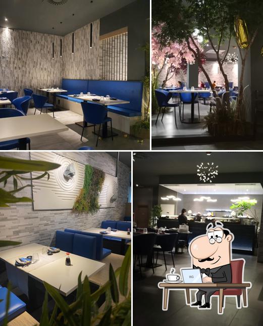 Gli interni di IFAN Fusion Restaurant