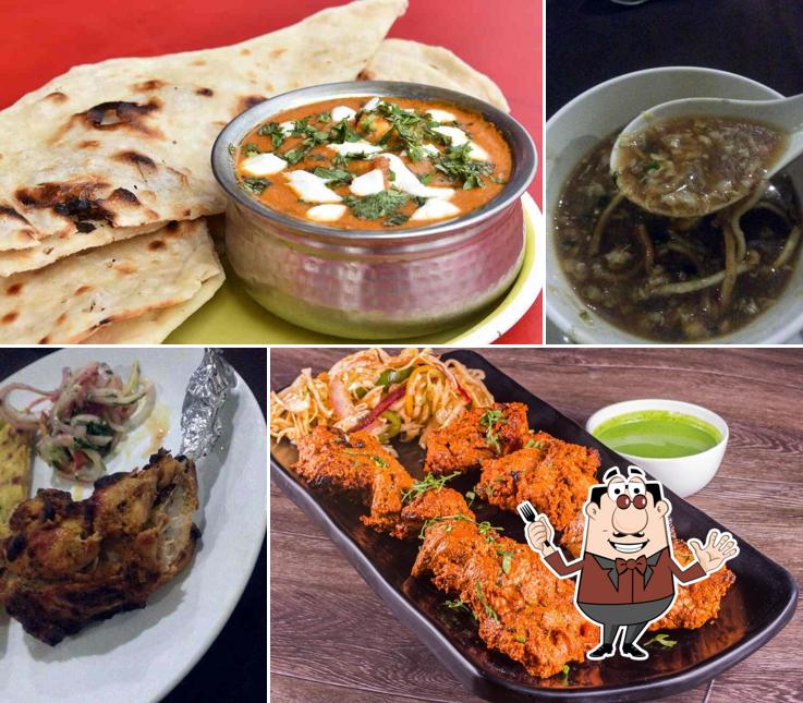 Food at Kebabilal's multicuisine restaurant