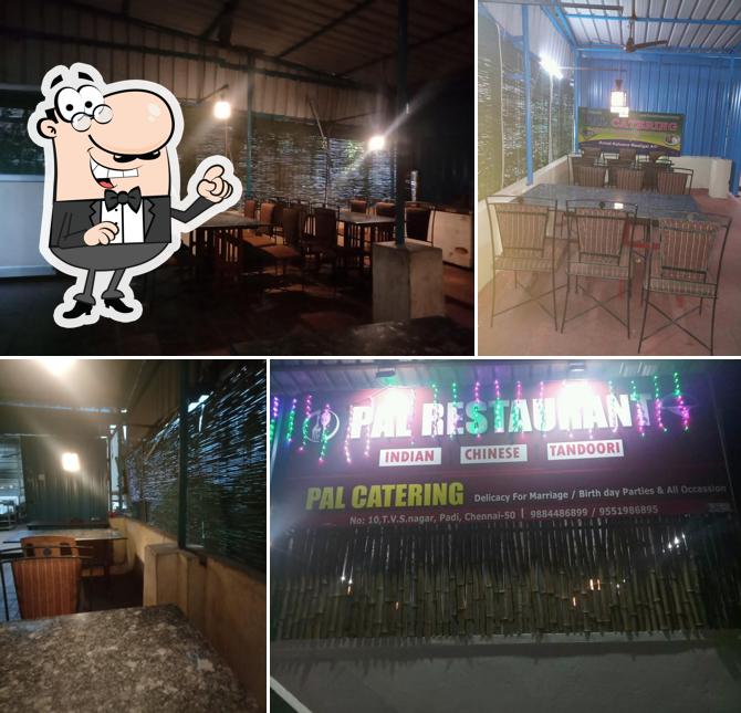 The interior of Pal Restaurant