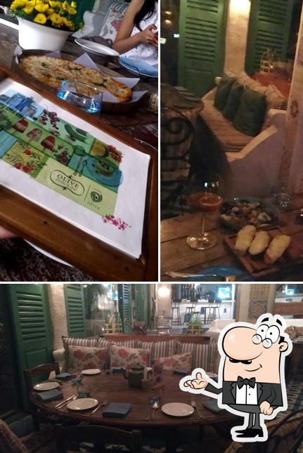 The interior of Olive Bistro & Bar