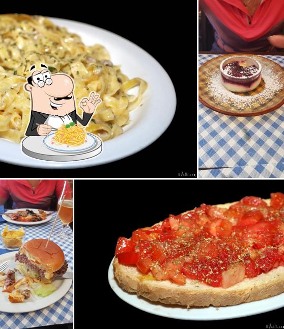 Spaghetti alla carbonara al Bistrò_Burger_Dolceacqua