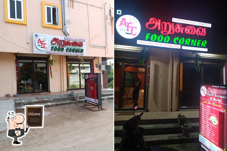 Look at the image of Arusuvai Food corner