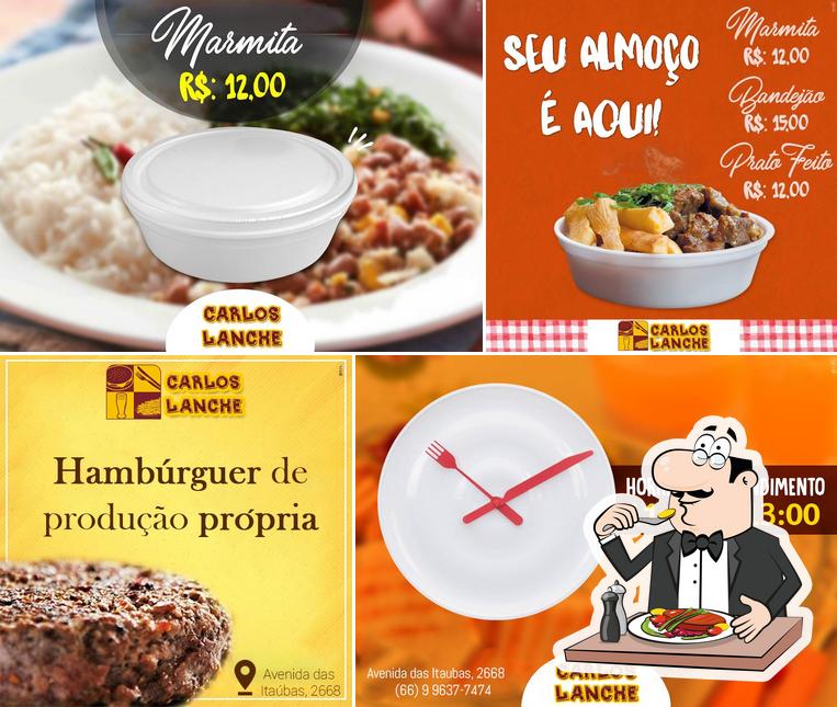 Comida em Carlos lanches - Lanchonete e Almoço em Sinop