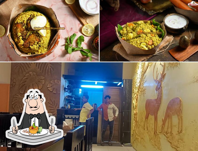 The restaurant's food and interior