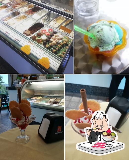 Gelateria Leoni serve un'ampia varietà di dolci