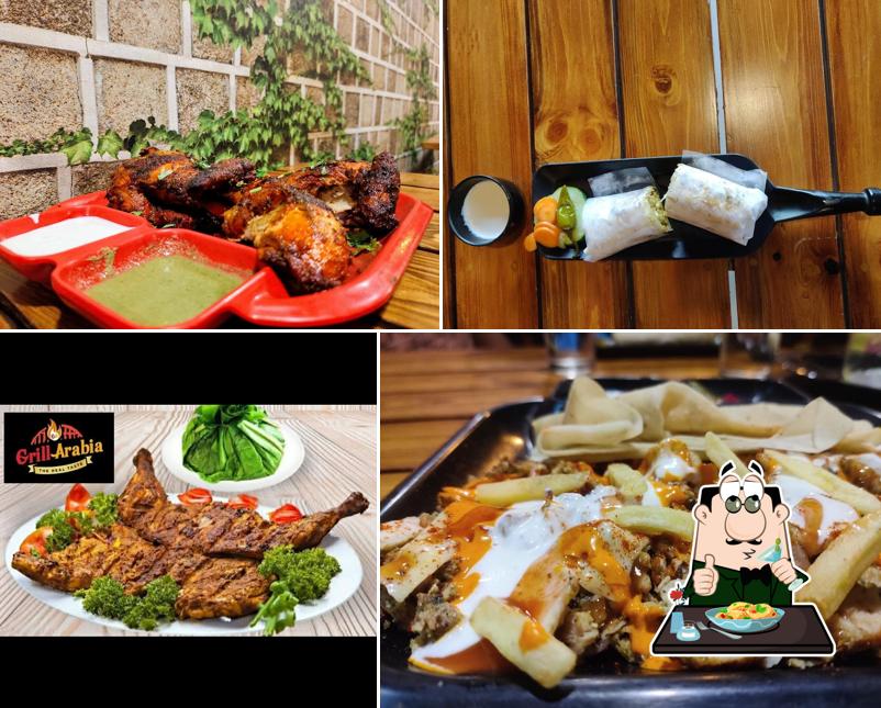 Meals at Grill Arabia Cafe