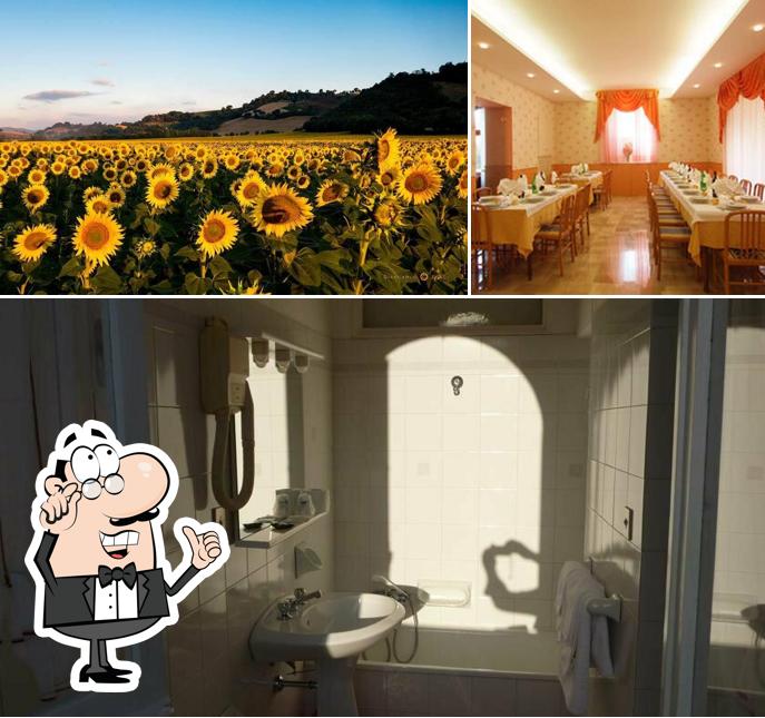 Gli interni di Hotel Ristorante La Ginestra