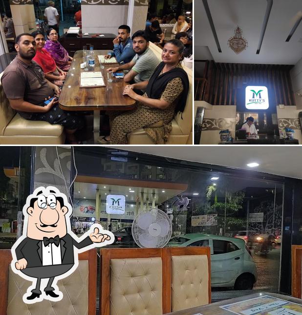 The interior of M Kutty's The Veg