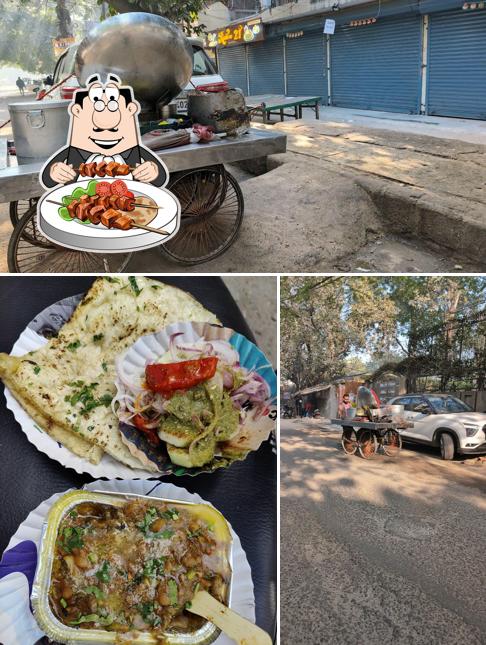 Mama Chhole Kulche is distinguished by food and exterior