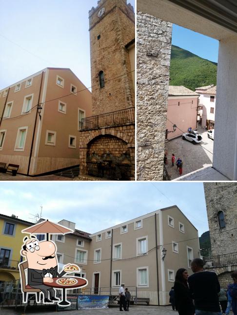 Gli esterni di Ostello del Pellegrino