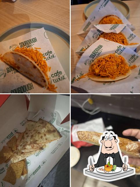 Food at Pizza Twist Cafe