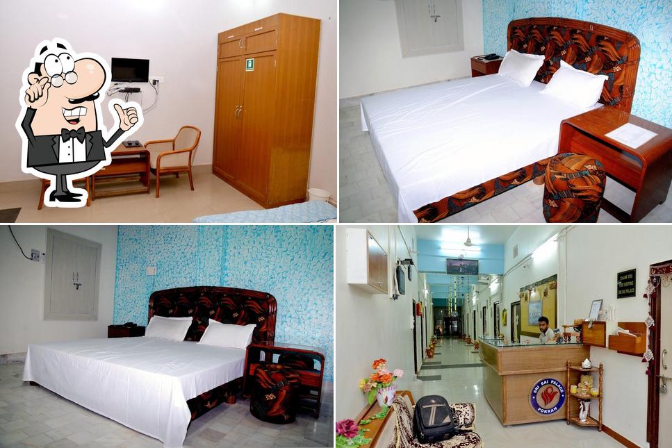 The interior of HOTEL SRI SAI PALACE