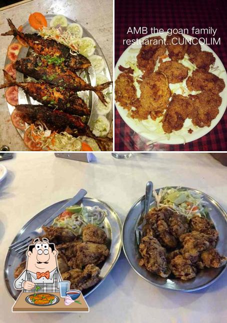 Chicken wings at The Goan Family Restaurant