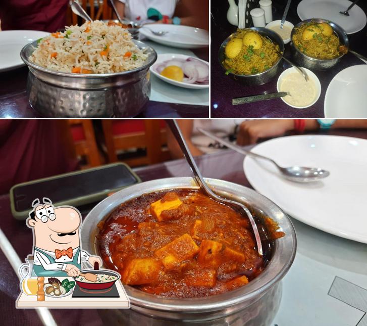 Fried rice at The Laziz Restaurant