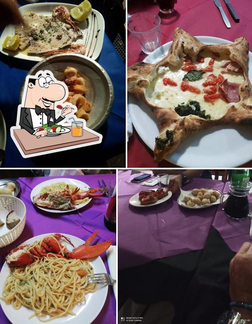 Cibo al Ristorante e Pizzeria La Grotta di Veneruso Francesco