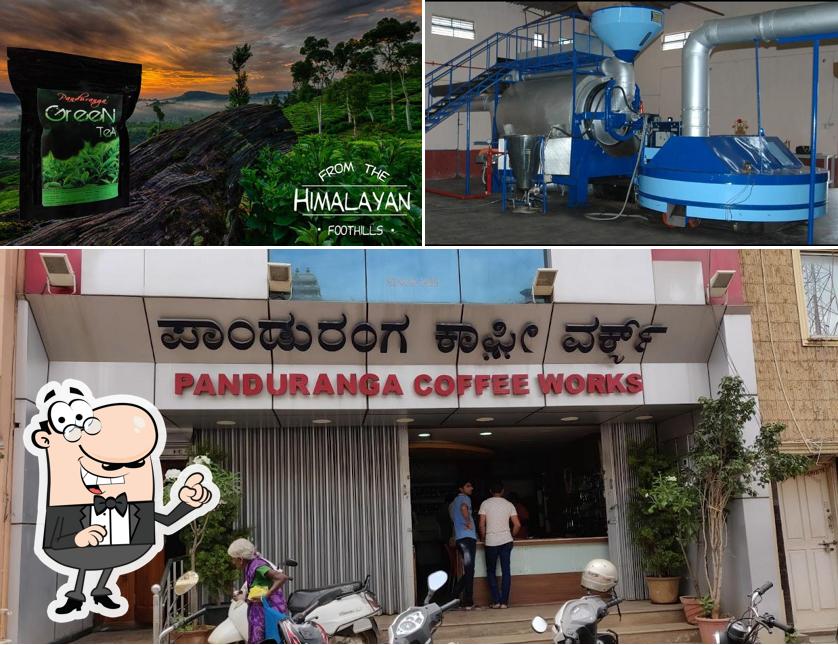 The exterior of PANDURANGA COFFEE 1938