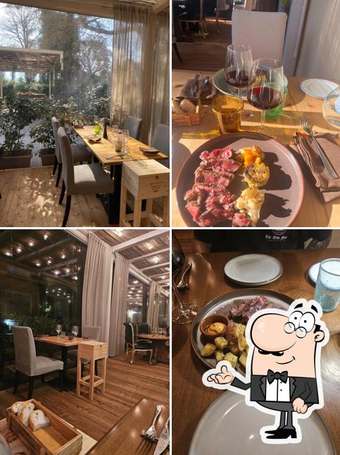 Gli interni di Osteria Canaiolo