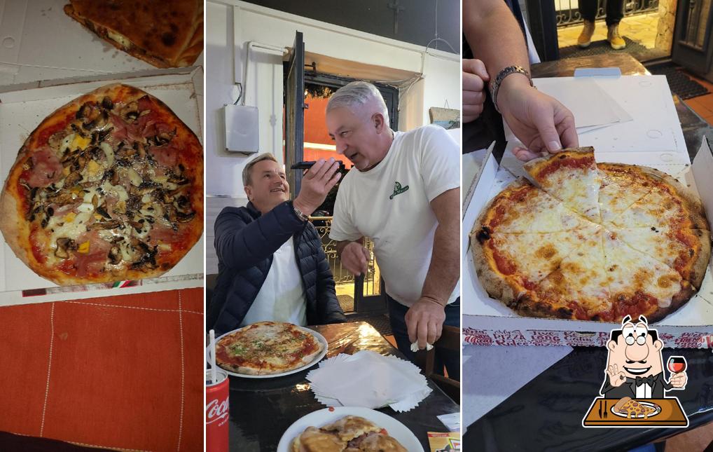 A La Banchina, puoi prenderti una bella pizza