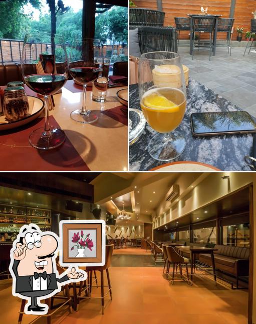 Take a seat at one of the tables at Bohca