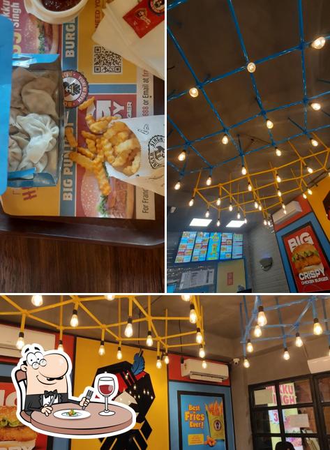 Food at Burger Singh