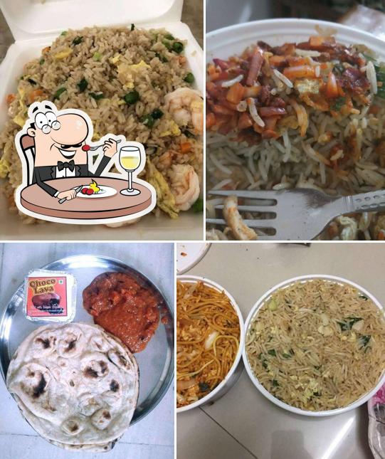 Food at China Hunt Family Restaurant