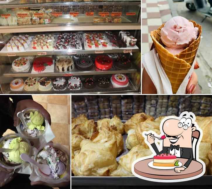 Enjoy one of the sweet dishes