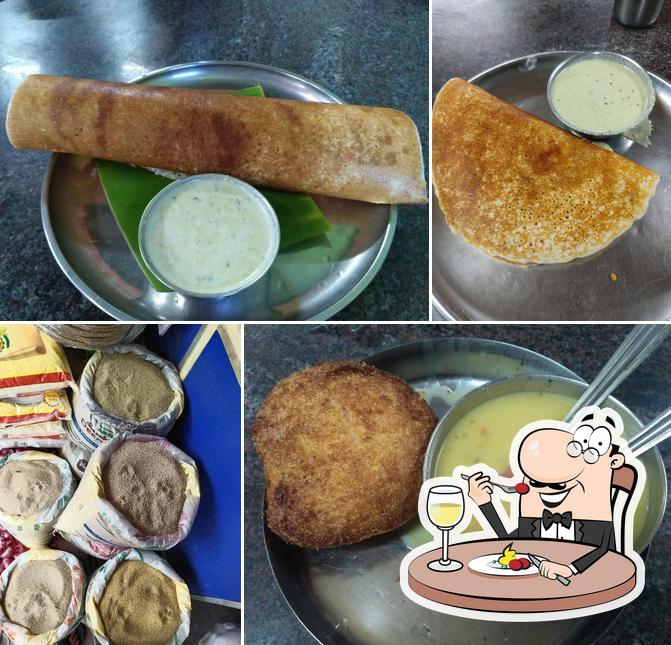 Food at Gokula Restaurant and Sweets