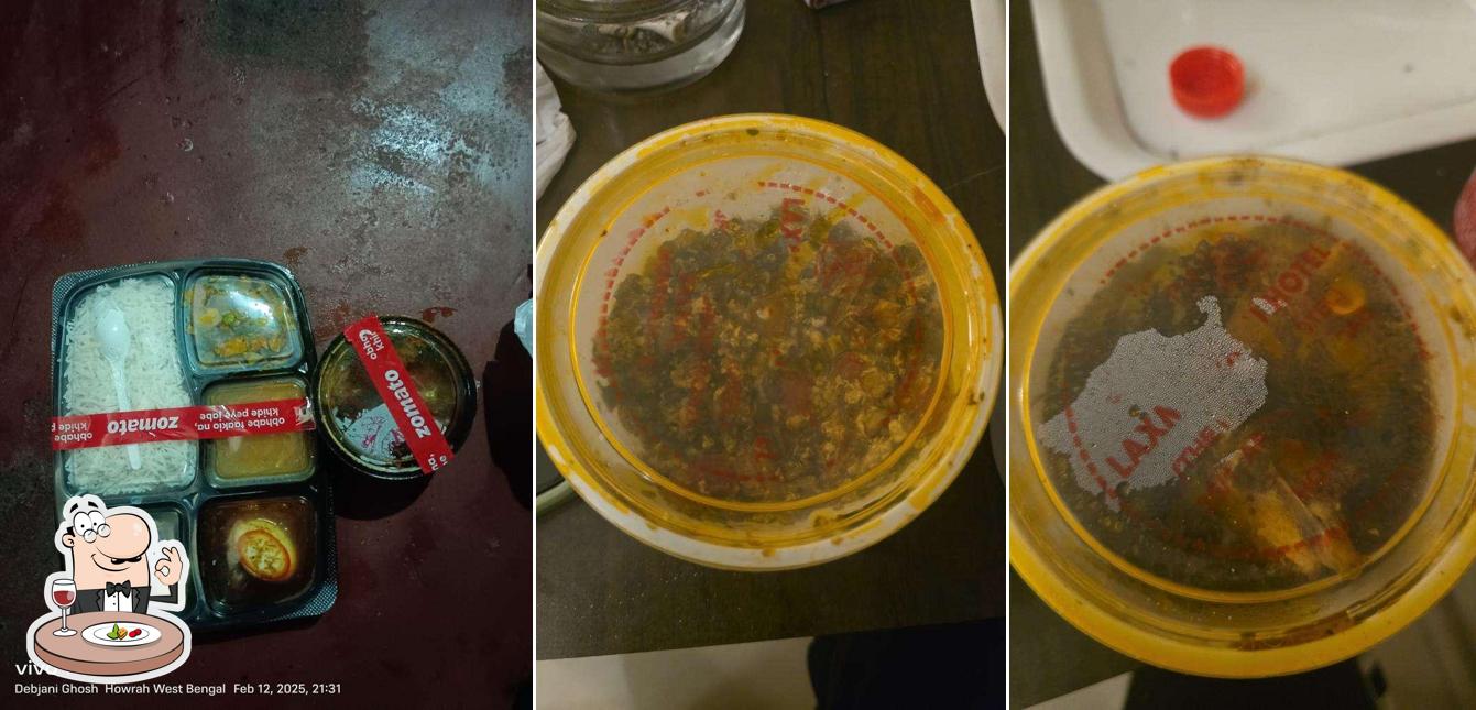 Food at Laxmi Hindu Hotel