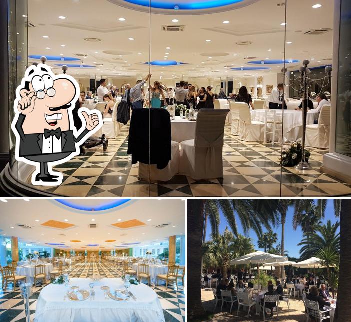 Gli interni di Parco dei Principi Ricevimenti