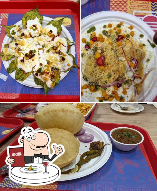 Food at Haldiram's Mharal