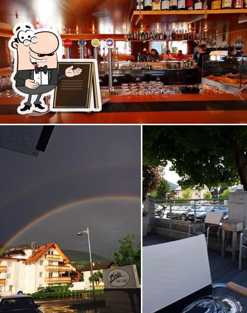 Gli esterni di Zinta Bar Café
