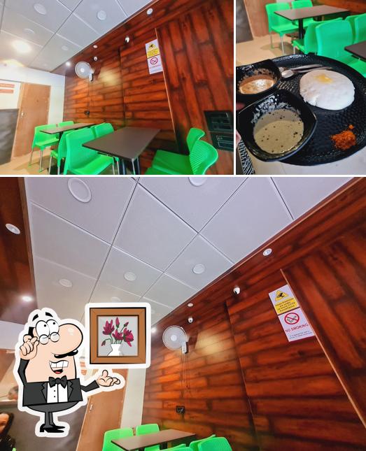 The photo of Quick Bite Cafe’s interior and food