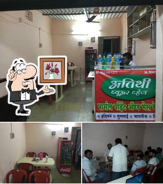The interior of Hotel Atithi Parcel Point and Caterers