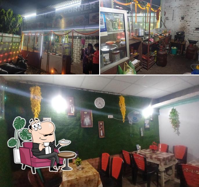 Among different things one can find interior and exterior at BHUJEL FAST FOOD CORNER