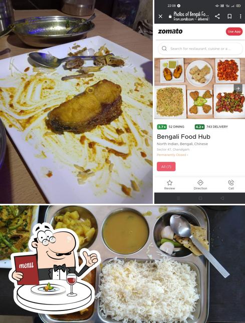 Food at Bengali Food Hub
