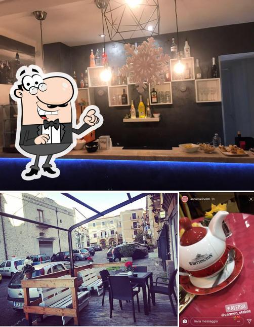 La foto di interni e dolce da Caffe VB