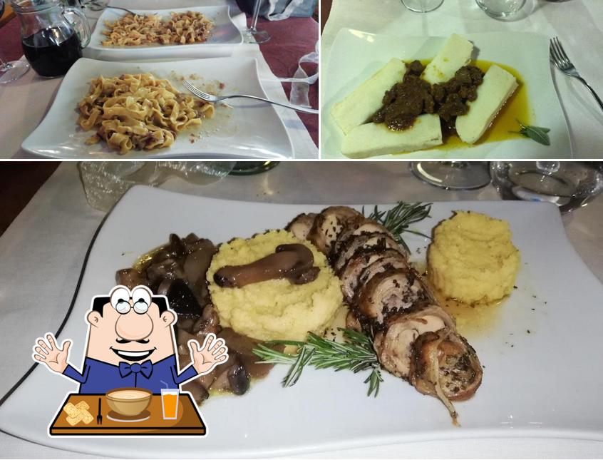 Platti al Enotrattoria da Serafino