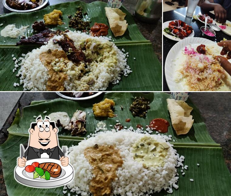 Try out meat meals at Hotel Pushpa