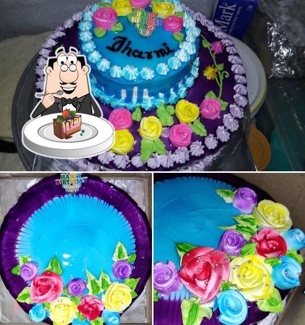 Chocolate cake at Jay Shree Hari Pizza Centre