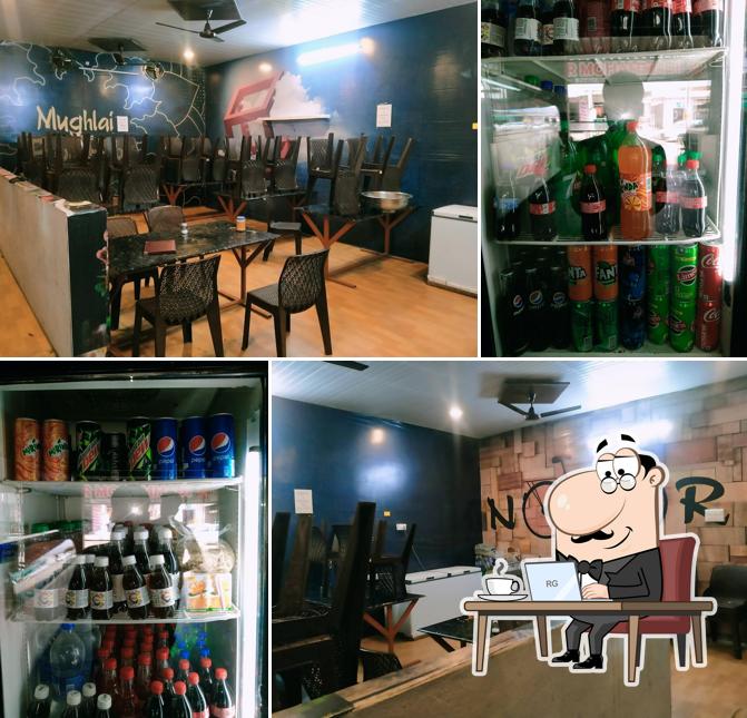 The interior of Noor Mohammadi restaurant