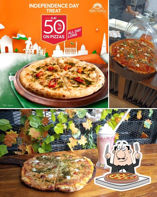 Pick pizza at Pizza Tavola