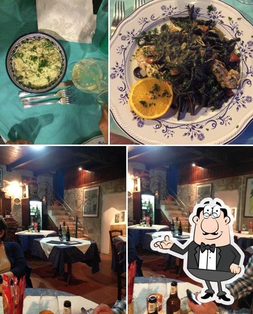La foto di interni e cibo da Ristorante Casablanca