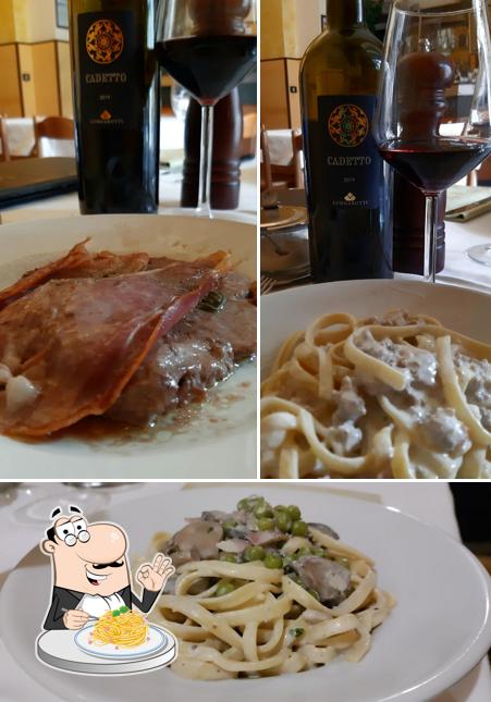 Spaghetti alla carbonara al Ristorante La Gratella