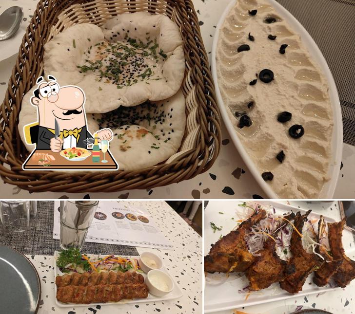 Food at Roohe Turkish and Arab kitchen