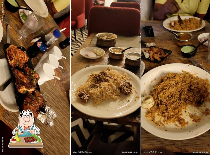 Baby back ribs at Sakthi Deluxe restaurant