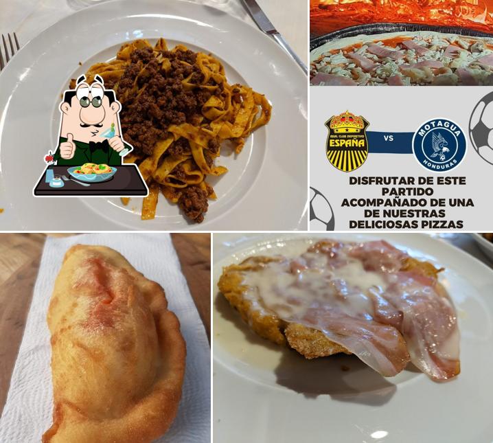 Cibo al Trattoria Dal Piccolo