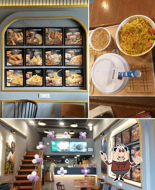 The restaurant's food and interior