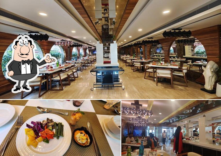 Take a seat at one of the tables at Tepin Chilli