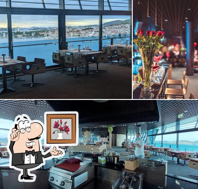 Dai un'occhiata agli interni di Restaurant Sky