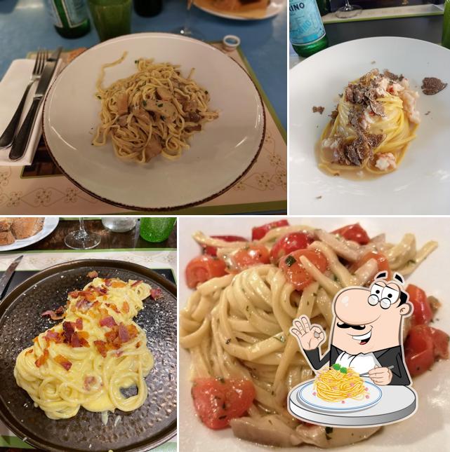 Spaghetti alla carbonara al Albergo